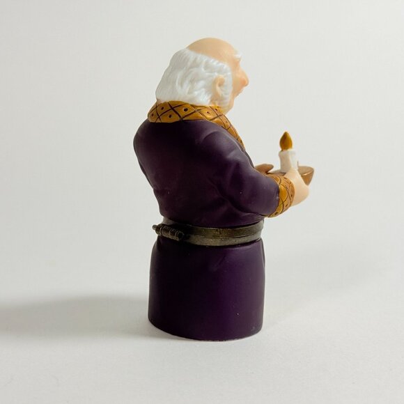 Heritage Village Collection Bah Humbug Porcelain Hinged Box 3" - Picture 3 of 6